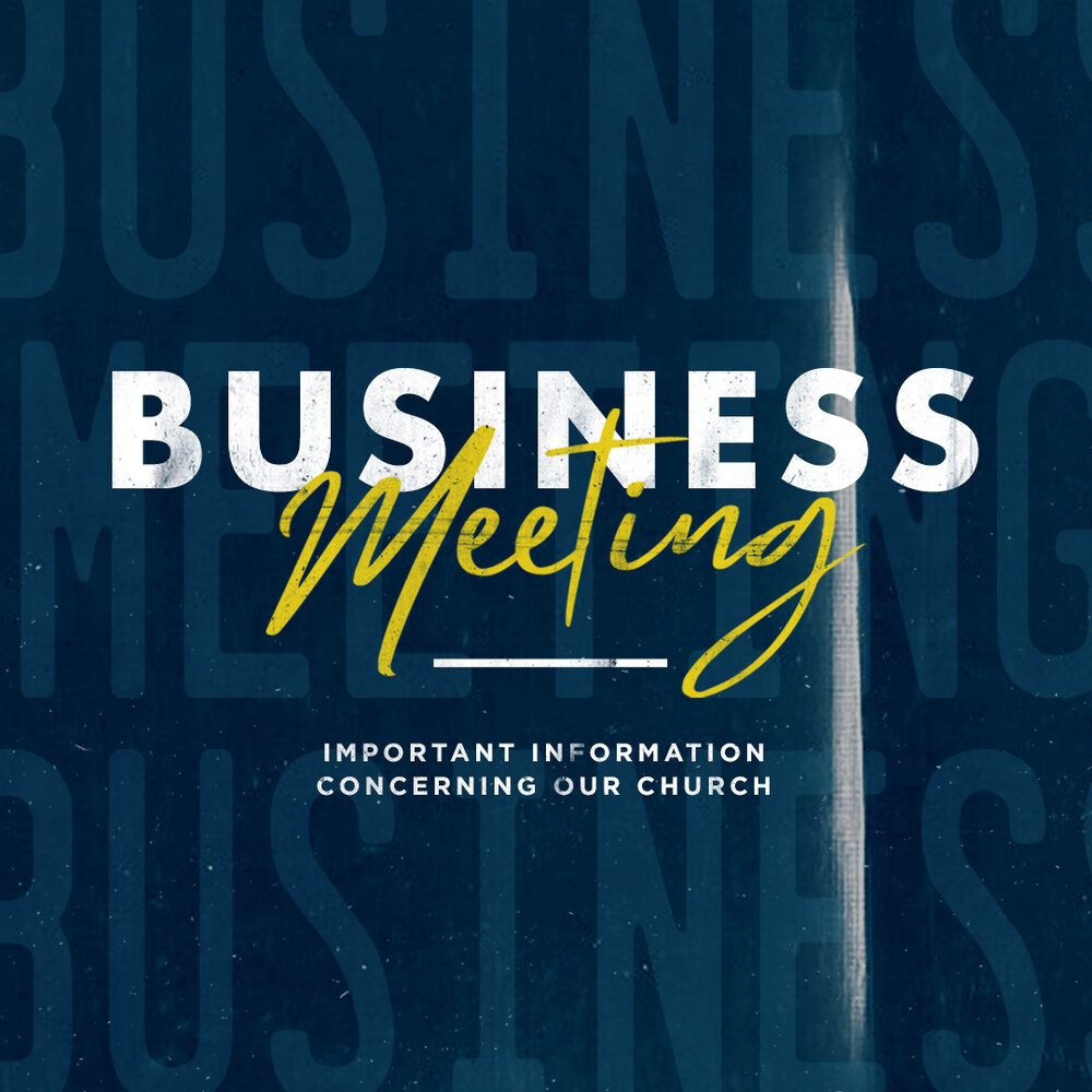 church business meeting | NBSDAC