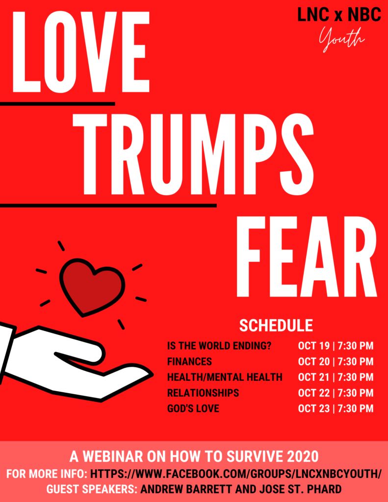 LOVE TRUMPS FEAR